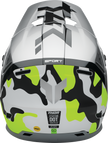 THOR Reflex Sport Riot MIPS offroad full face helmet in gray/acid with small size, designed for adult motocross or off-road riding.