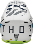 THOR Reflex Sport offroad full face helmet in navy and acid colors with MIPS® protection, XS size, designed for adult riders.