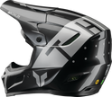 THOR Reflex Sport Rogue MIPS offroad full face helmet in charcoal and silver, adult size XS with sleek design and ventilation.