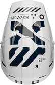 THOR Reflex Sport offroad full face helmet in navy and acid colors with MIPS® technology, XS size for adults.