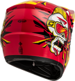Youth Mx 46y Unstable Helmet Red/Yellow Yl