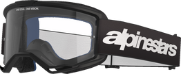 ALPINESTARS GOGGLES Vision 3 Goggle - Wordmark - Black - Clear Lens 5103325-1425
