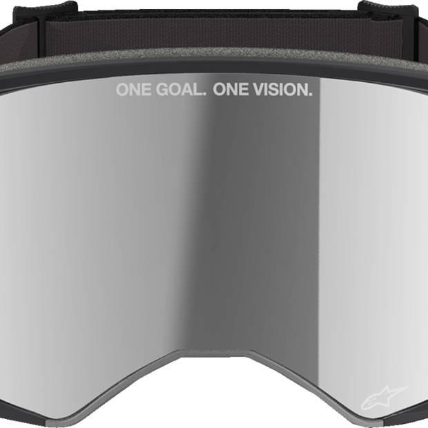 ALPINESTARS GOGGLES Supertech Goggle - Corp - Black - ABS Vision - Gray Mirror Lens 5100325-1513