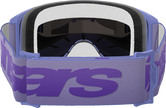 ALPINESTARS GOGGLES Vision 5 Goggle - Wordmark - Purple - Blue Mirror Lens 5102425-3116
