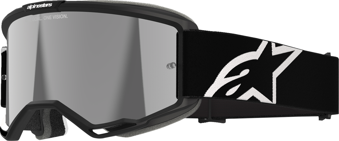 ALPINESTARS GOGGLES Vision 5 Goggle - Corp - Black - Silver Mirror Lens 5101825-1456