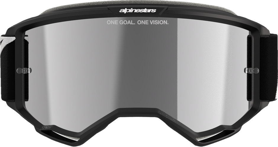 ALPINESTARS GOGGLES Vision 5 Goggle - Corp - Black - Silver Mirror Lens 5101825-1456
