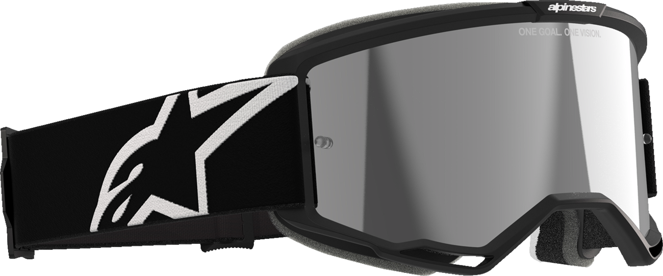 ALPINESTARS GOGGLES Vision 5 Goggle - Corp - Black - Silver Mirror Lens 5101825-1456