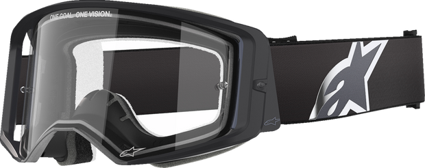 ALPINESTARS GOGGLES Supertech Goggle - Corp - Black/Gray - Clear Lens 5100125-1507