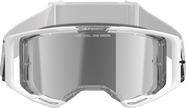 ALPINESTARS GOGGLES Vision 8 Goggle - Corp - White - Silver Mirror Lens 5101625-2055