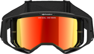 ALPINESTARS GOGGLES Vision 8 Goggle - Corp - Black - Red Mirror Lens 5101625-1446