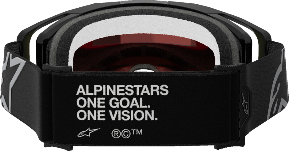 ALPINESTARS GOGGLES Vision 8 Goggle - Corp - Black - Red Mirror Lens 5101625-1446