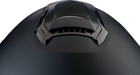 Z1R Solaris 2.0 solid flat black street full face modular helmet, large size, with clear visor and ventilation features