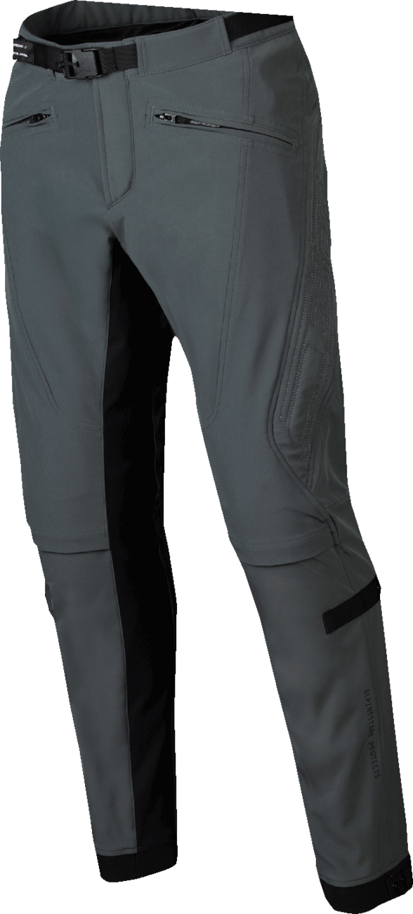 Alpinestars Alden Pants in urban gray, US size 34, streetwear style with tailored fit and modern design.