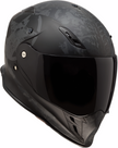 Black Z1R Nemesis Speed Demon street full face adult helmet in XL size, featuring sleek aerodynamic design and clear visor