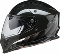 Gray Z1R Nemesis Thunderbird street full face helmet for adults, size large, with aerodynamic design and venting features.