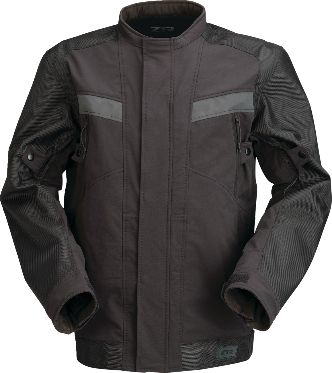 Black Z1R Crossvent jacket in small size, street apparel with a sleek design and zippered front, suitable for casual wear.