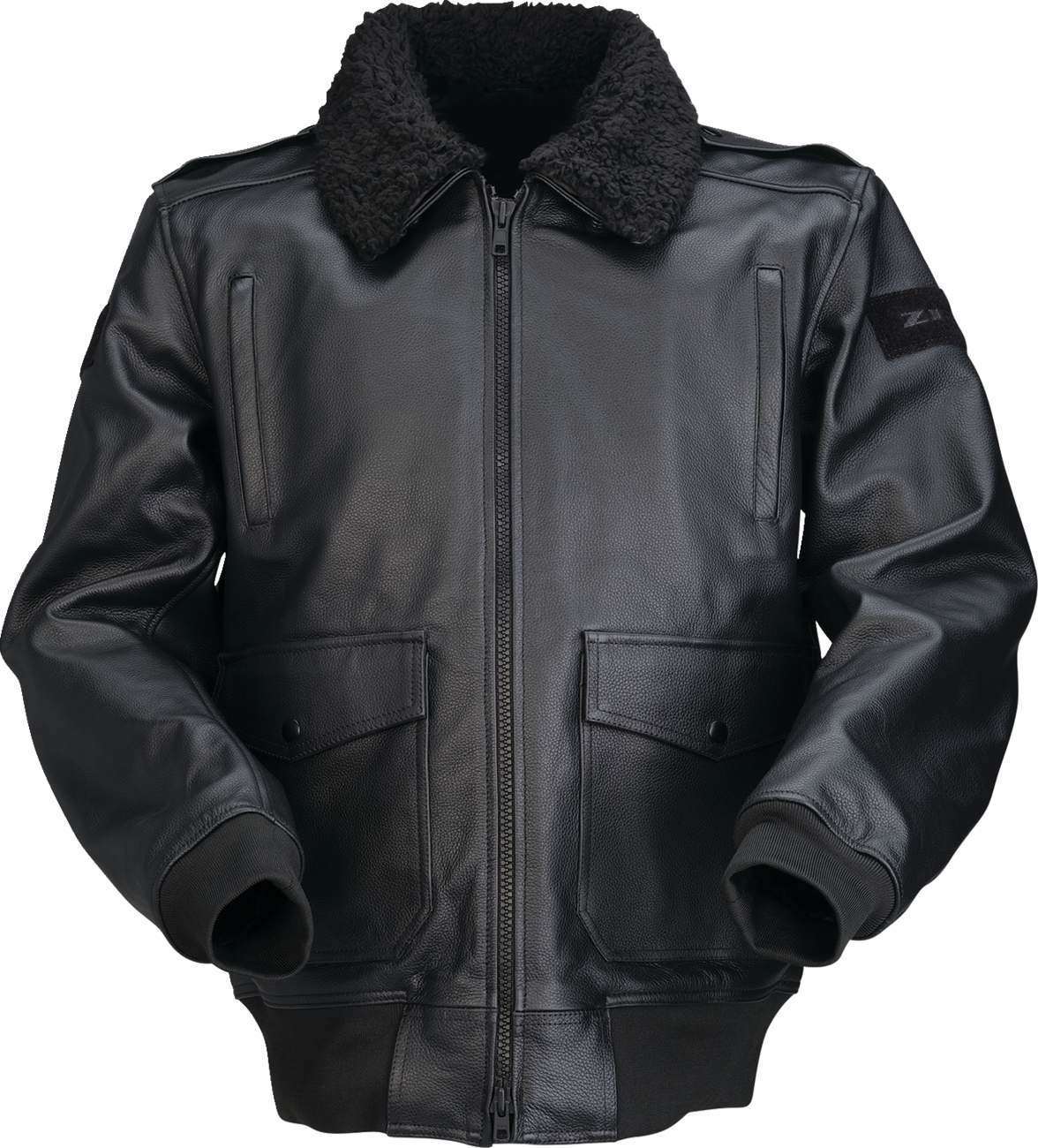Black Z1R Total Force Jacket in 3XL, street apparel with durable fabric and stylish design, shown front view.
