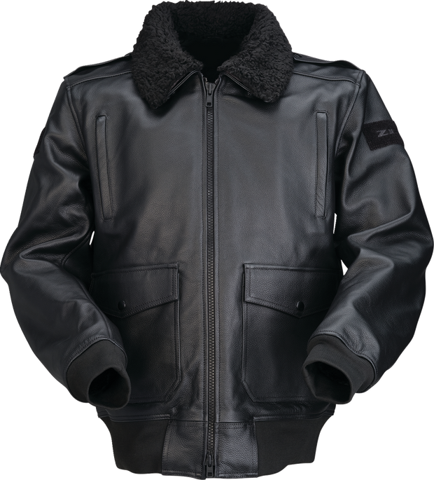 Black Z1R Total Force Jacket in 3XL, street apparel with durable fabric and stylish design, shown front view.