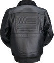 Black Z1R Total Force Jacket in 3XL, streetwear style, featuring a sleek design and durable fabric.
