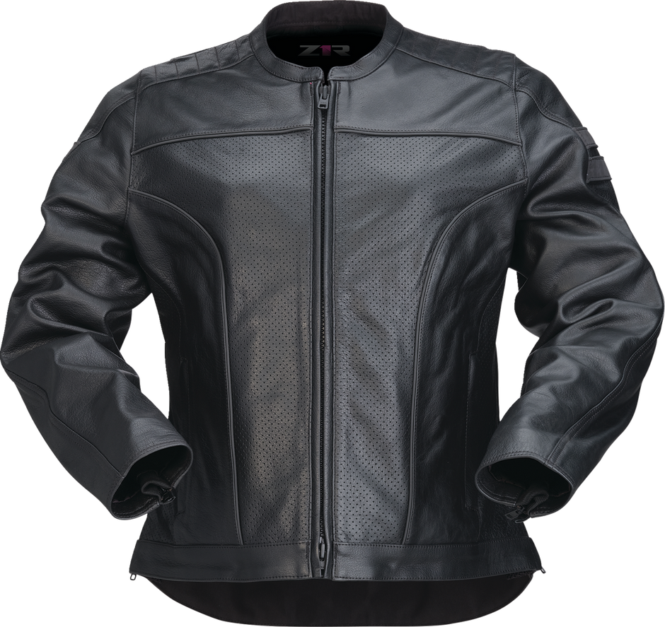 Black Z1R Women's Remedy Jacket in Small, stylish streetwear with a sleek design and comfortable fit.