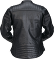 Black Z1R Women's Remedy Jacket in small size, stylish street apparel with a sleek design and comfortable fit.