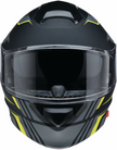 Z1R Solaris 2.0 Slater Hi-Viz modular street helmet in medium size, featuring a full face design with venting and visor.