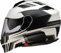 Z1R Solaris 2.0 Slater white modular street helmet, full face design, size 3XL, with ventilation and sleek exterior.