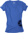 FACTORY EFFEX Women's Yamaha T-Shirt - Royal Blue - Medium 17-87242