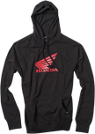 FACTORY EFFEX Honda Wing Pullover Hoodie - Black - Medium 20-88312