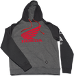 FACTORY EFFEX Honda Wing Hoodie - Black/Charcoal - 2XL 22-88308