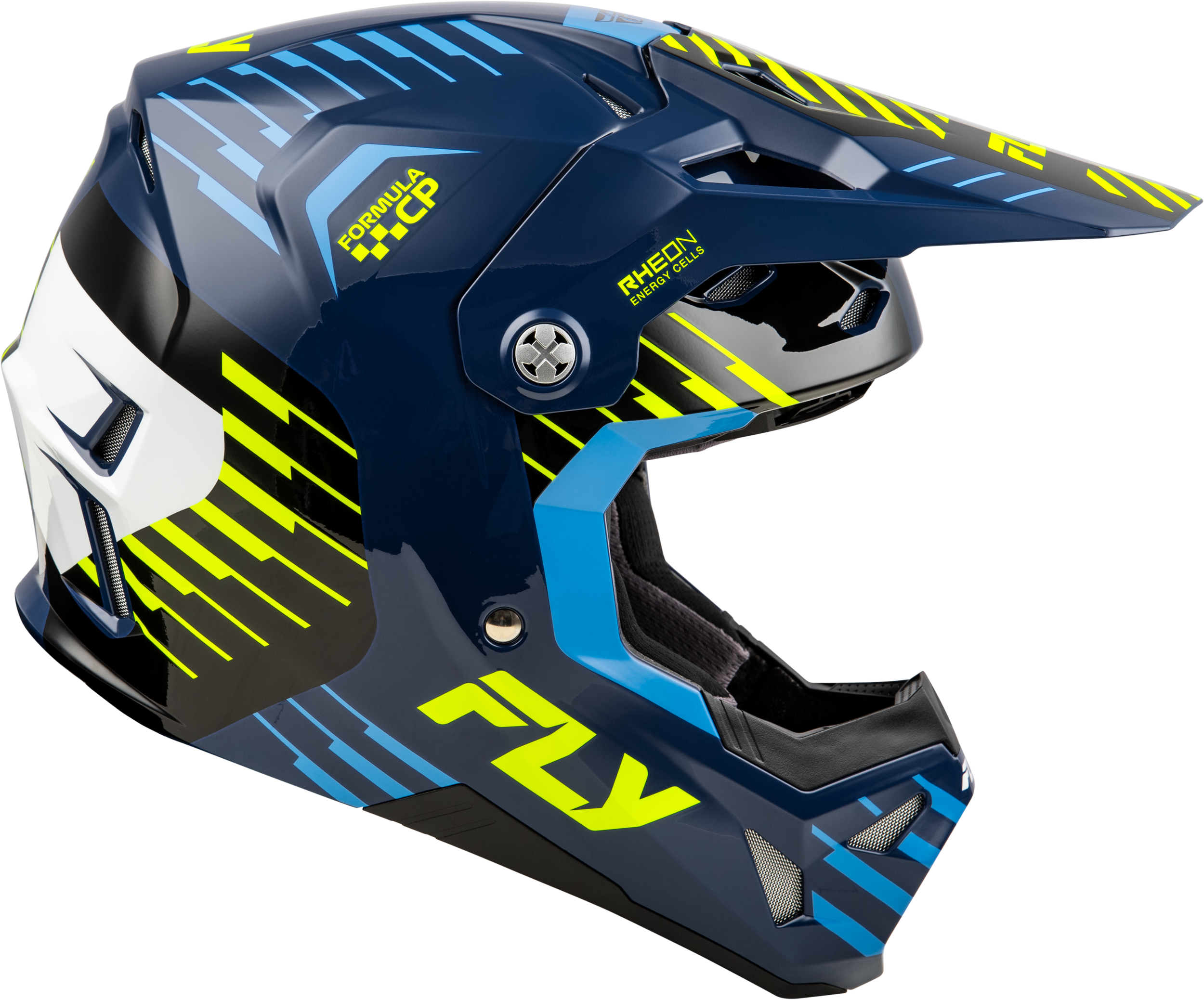 Formula Cp Slice Helmet Navy/Hi Vis/White 2x