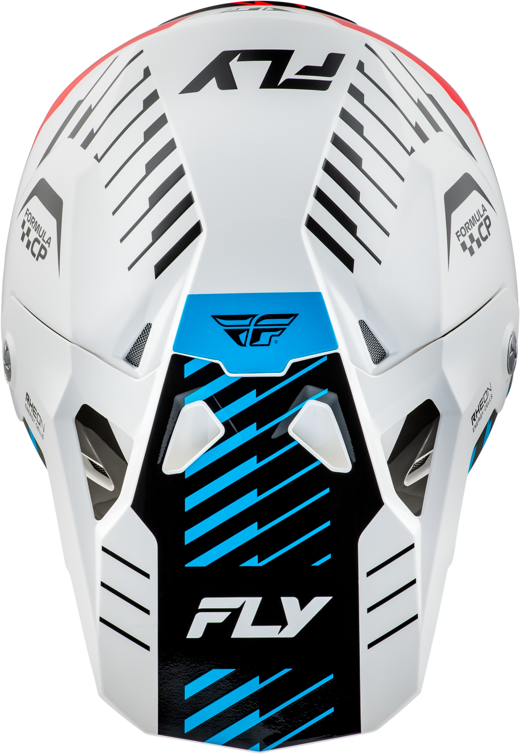 Formula Cp Slice Helmet White/Red/Cyan 2x