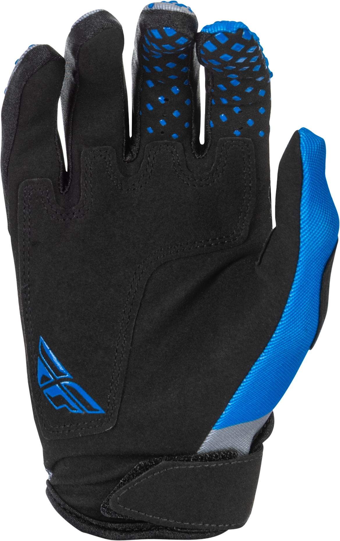Youth Kinetic Gloves Blue/Grey/Black Yl