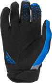 Youth Kinetic Gloves Blue/Grey/Black Yl