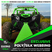 Rhino USA Recovery Tow Strap 3Inx30Ft (Green)