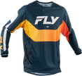 Kinetic Mesh Jersey Navy/Orange 2x