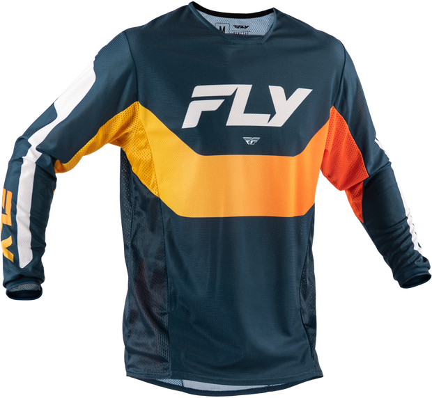 Kinetic Mesh Jersey Navy/Orange 2x