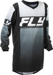 Youth F 16 Jersey Black/White Yl