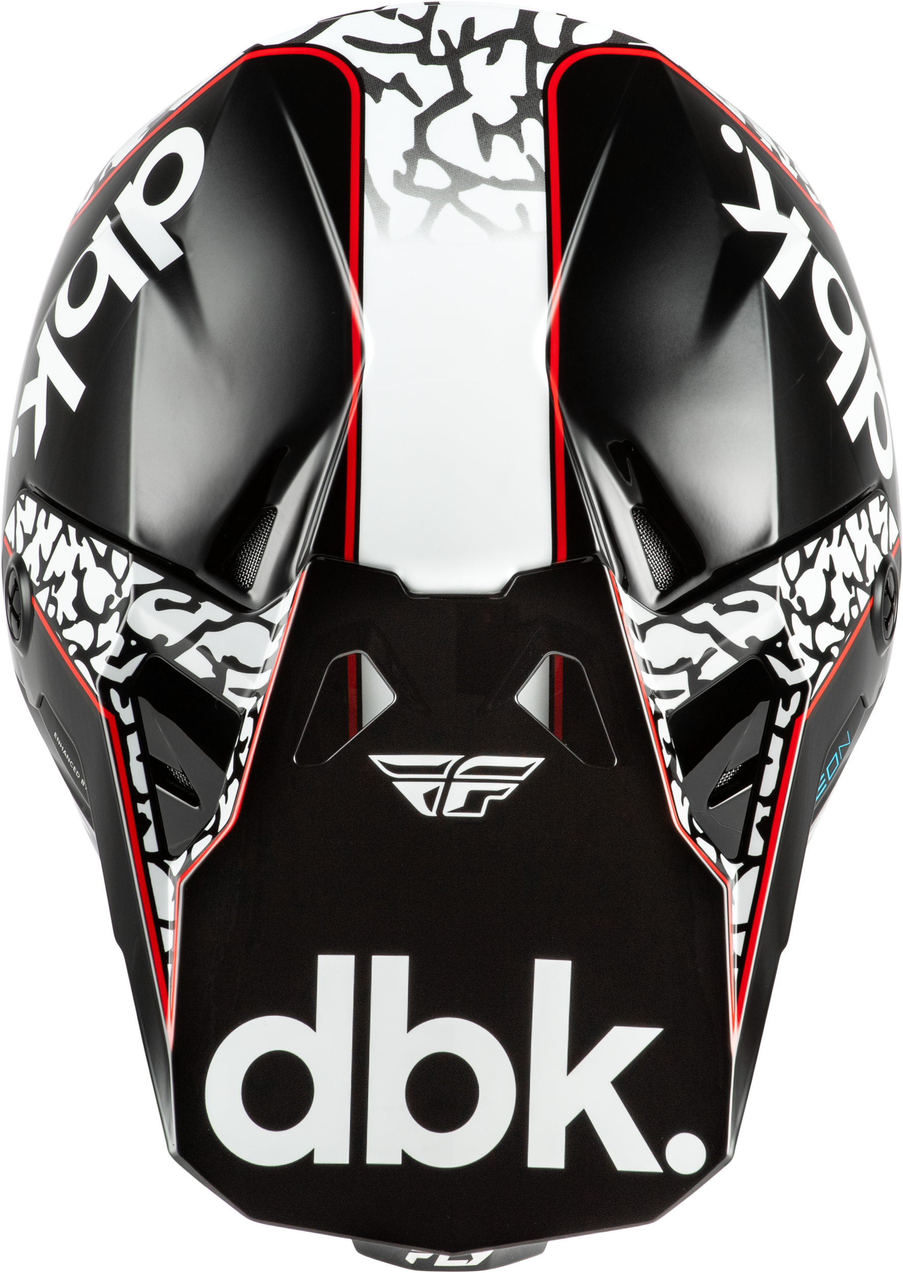 Youth Formula Cp Dbk Helmet Black/White/Red Yl
