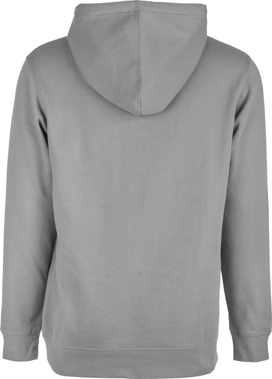 Fly Corporate Pullover Hoodie Grey/Blue Xl