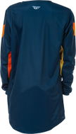 Youth Kinetic Jersey Navy/Orange Yl
