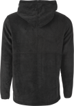 Fly Half Zip Pullover Hoodie Black Sm