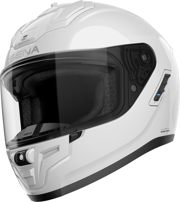 SENA Phantom Helmet - Gloss White - Large PHANTOM-GW00L3