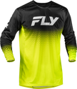 Rayce Sonar Bicycle Jersey Hi Vis/Black/White Xl