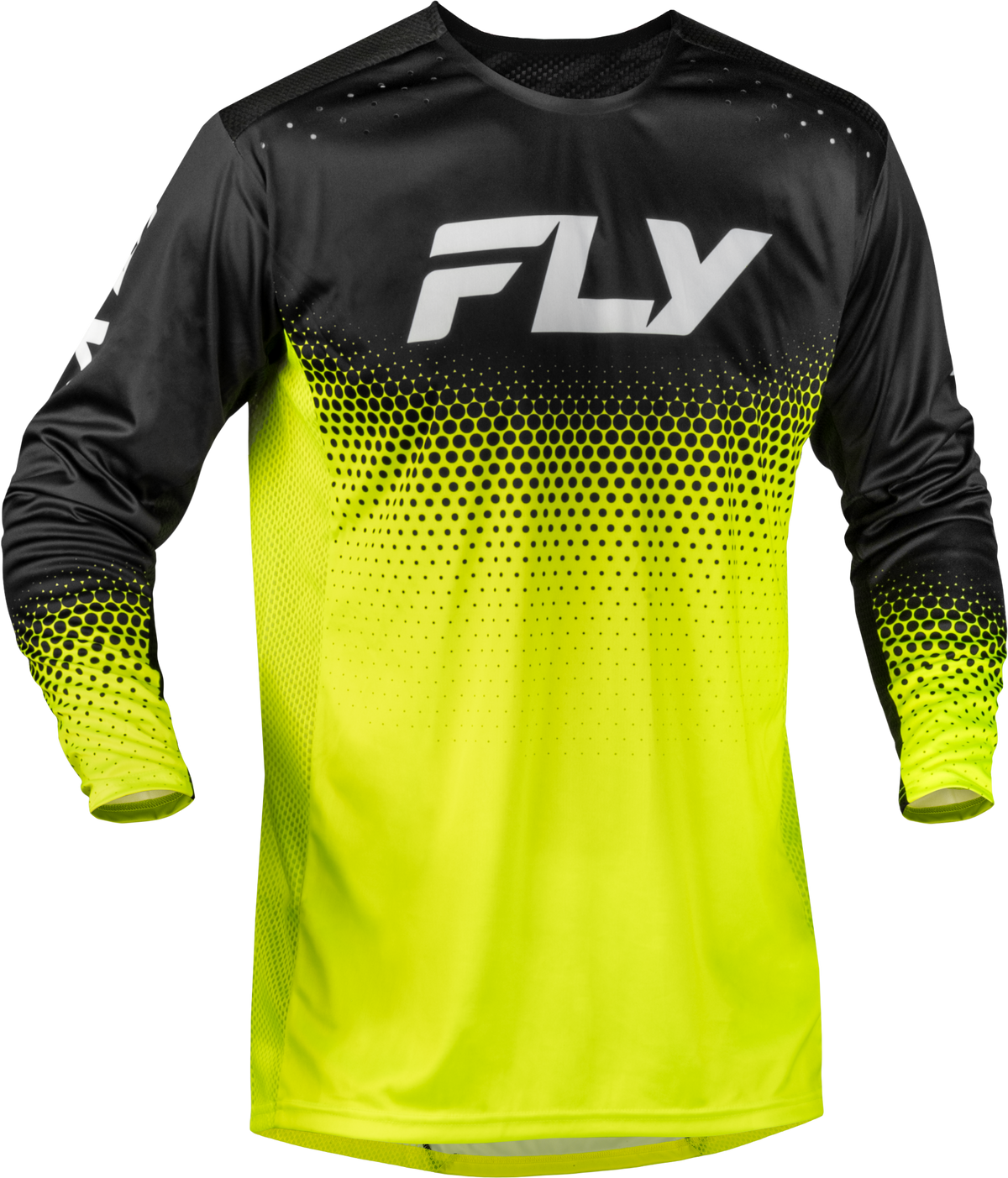 Rayce Sonar Bicycle Jersey Hi Vis/Black/White Md