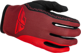 Lite Gloves Black/Red 2x