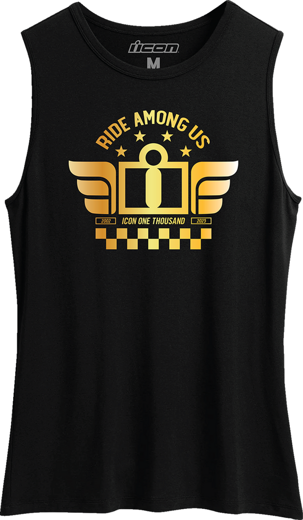 ICON Women's Tuscadero™ Tank Top - Black - Small 3031-4317