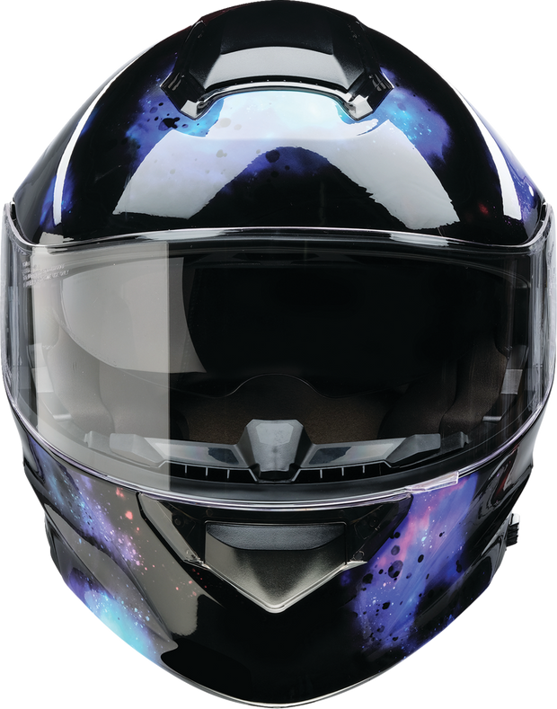 Z1R Solaris 2.0 Infinix black modular street helmet in 3XL size, full-face design with visor and ventilation features.