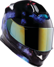 Z1R Solaris 2.0 Infinix black modular street helmet, full face design, size 3XL, showing sleek exterior with vent details.