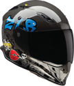 Gray Z1R Nemesis street full face helmet for adults, large size, with vented design and aerodynamic shape.